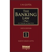 Universal's The Banking Law in Theory and Practice [3 HB Vols] by S. N. Gupta, Rajesh Narain Gupta
